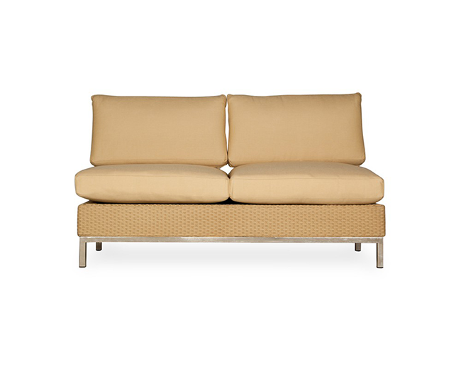 lloyd-flanders-elements-armless-settee